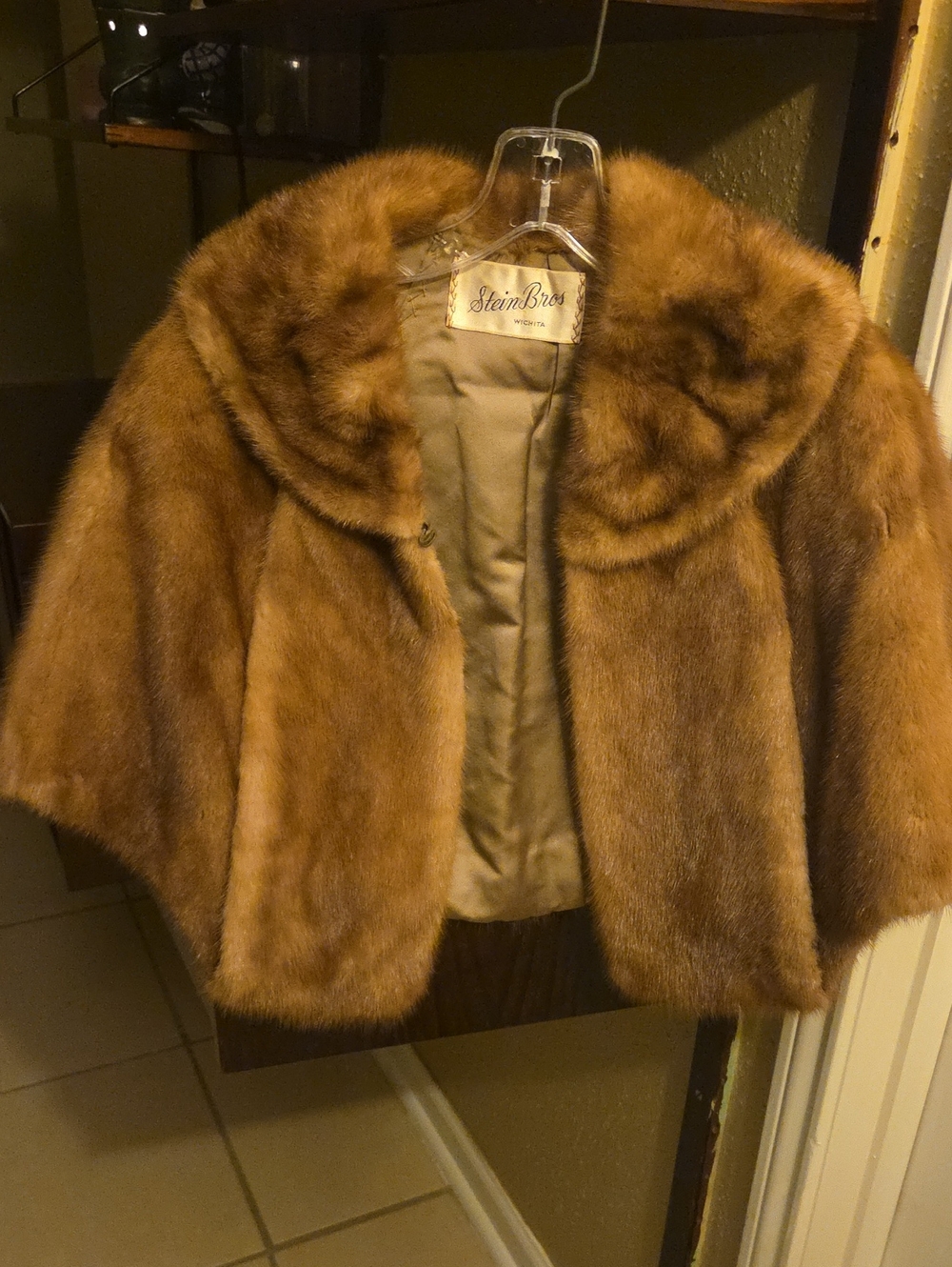 Women's Brown Fur Short Coat